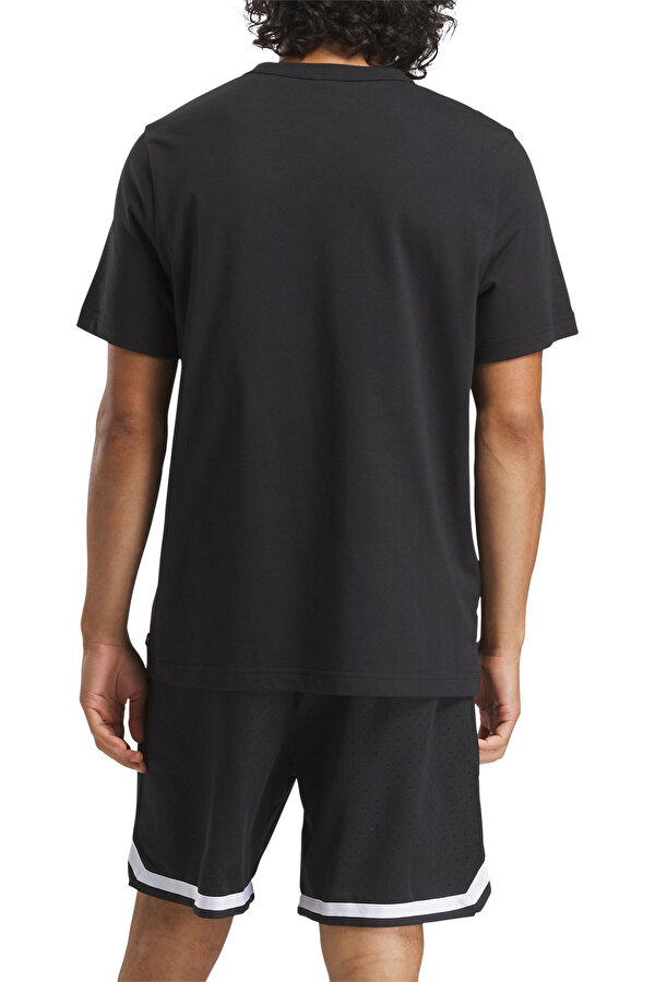 Reebok Gs Basketball Drip Tee Черный Мужчина Футболка