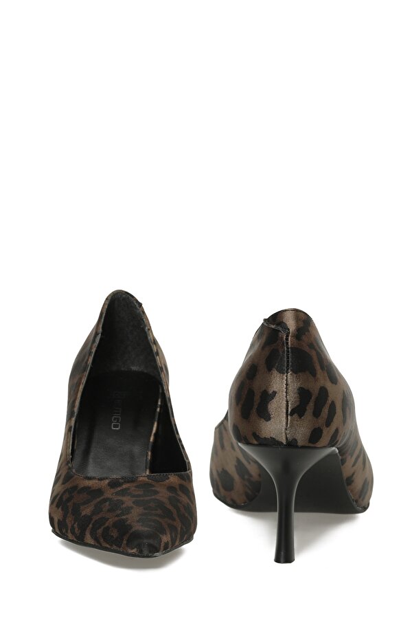 25K-2056 5PR Kahverengi Kadın Topuklu Ayakkabı