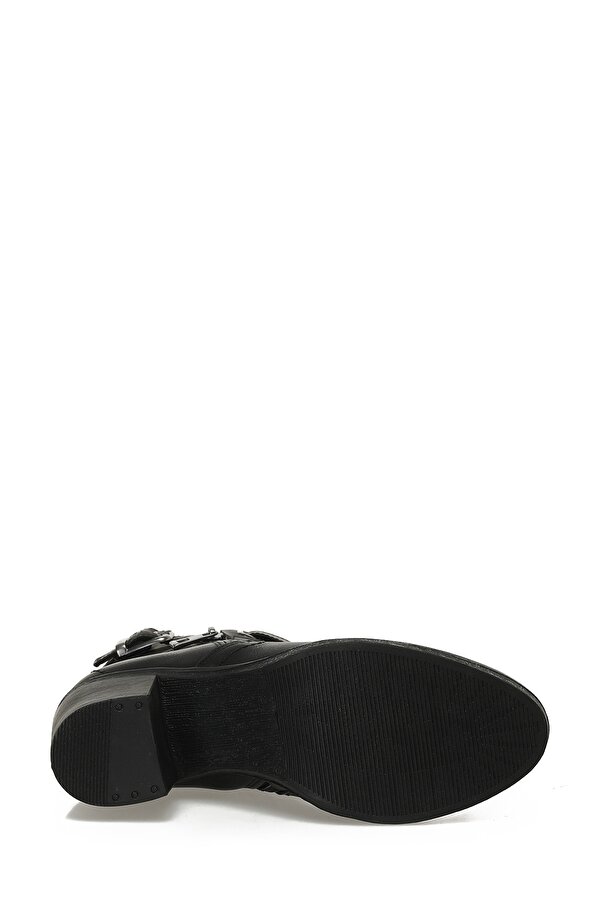 24K-1031 5PR Siyah Kadın Topuklu Bot