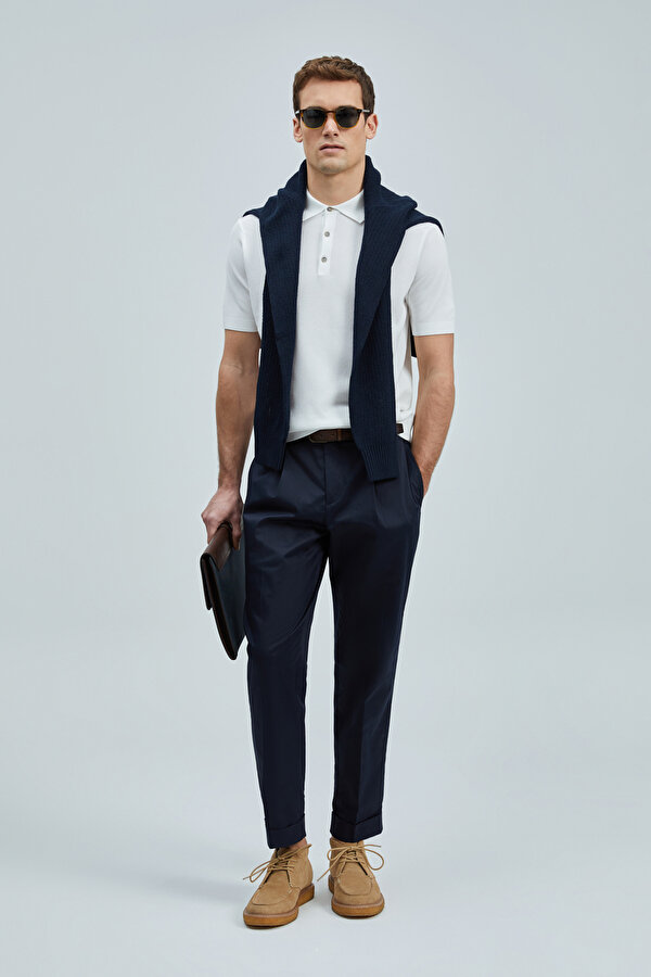 111090114 Edwın Erkek Modal Karışımlı Kazak T- Shirt Erkek Tişort