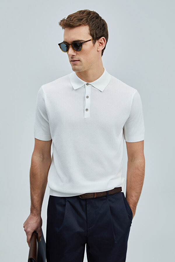 111090114 Edwın Erkek Modal Karışımlı Kazak T- Shirt Erkek Tişort