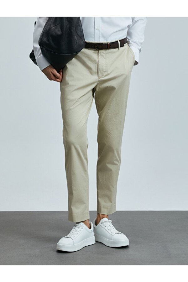 111190339 Plus Smart Erkek Chino Pantolon Slim Fit Erkek Pantolon