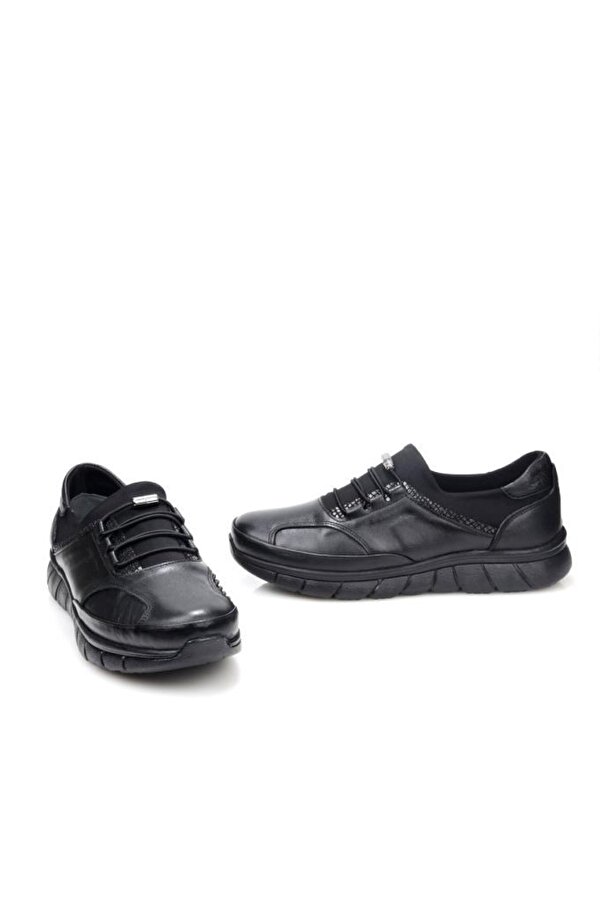 Trendi 2000 Ortopedik Kadın Deri Günlük Ayakkabı