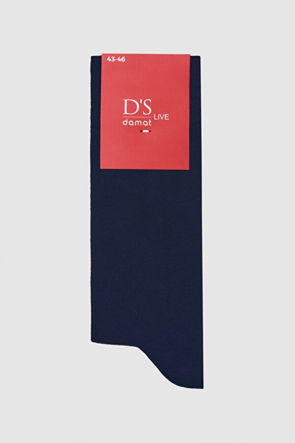 Ds Damat Lacivert Pamuklu Çorap
