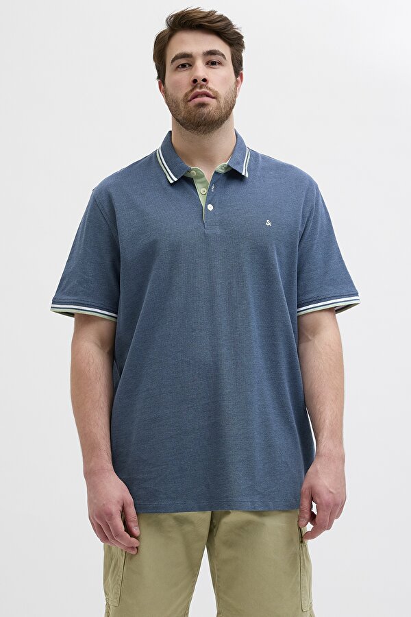 Erkek Polo Yaka T Shirt 12143859 İNDİGO
