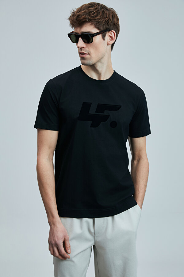 111020243 Onıx Modern Grafik T- Shirt Erkek Tişort