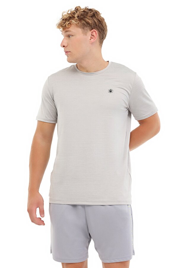 MB CT1328 MLN T-SH 5PR Gri Erkek Kısa Kol T-Shirt