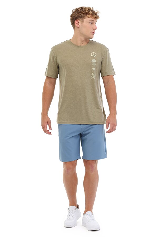 COASTAL RUN SS Yeşil Erkek Kısa Kol T-Shirt