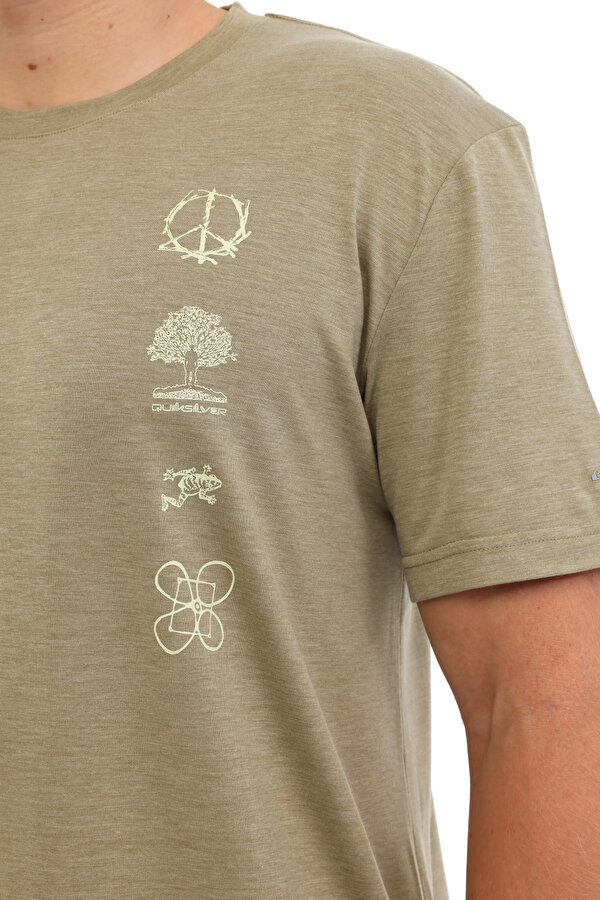 COASTAL RUN SS Yeşil Erkek Kısa Kol T-Shirt