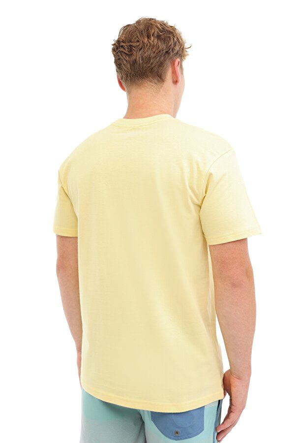 RETRO FADE SS Sarı Erkek Kısa Kol T-Shirt
