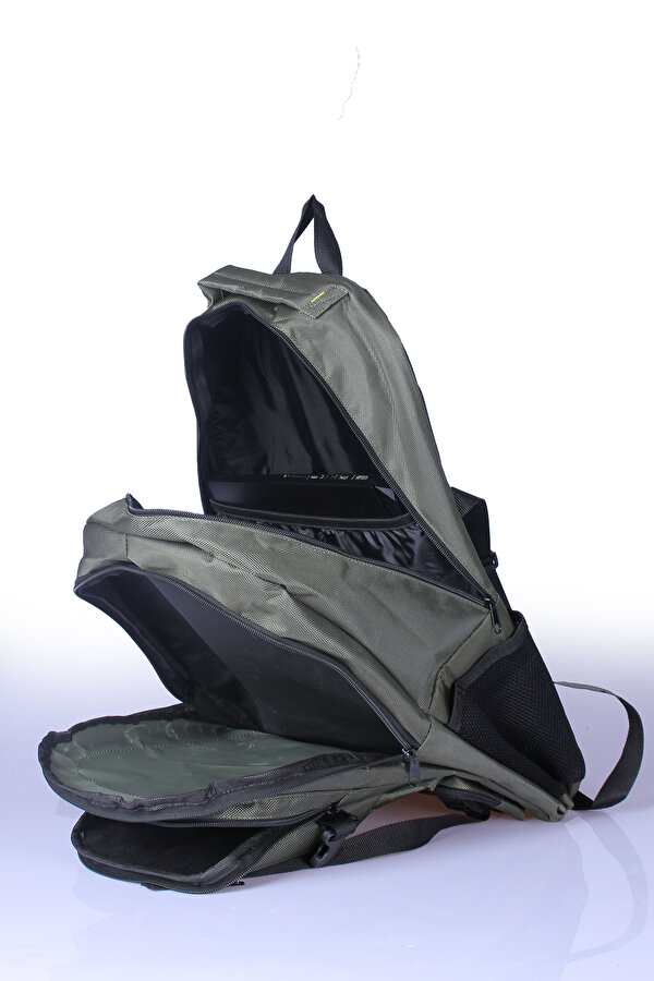 STRONG 17-18.4 İNCH Laptop Bölmeli Büyük Boy Sırt Çantası ,Dağcı Çantası,Seyahat Kamp Çantası HAKİ YEŞİL