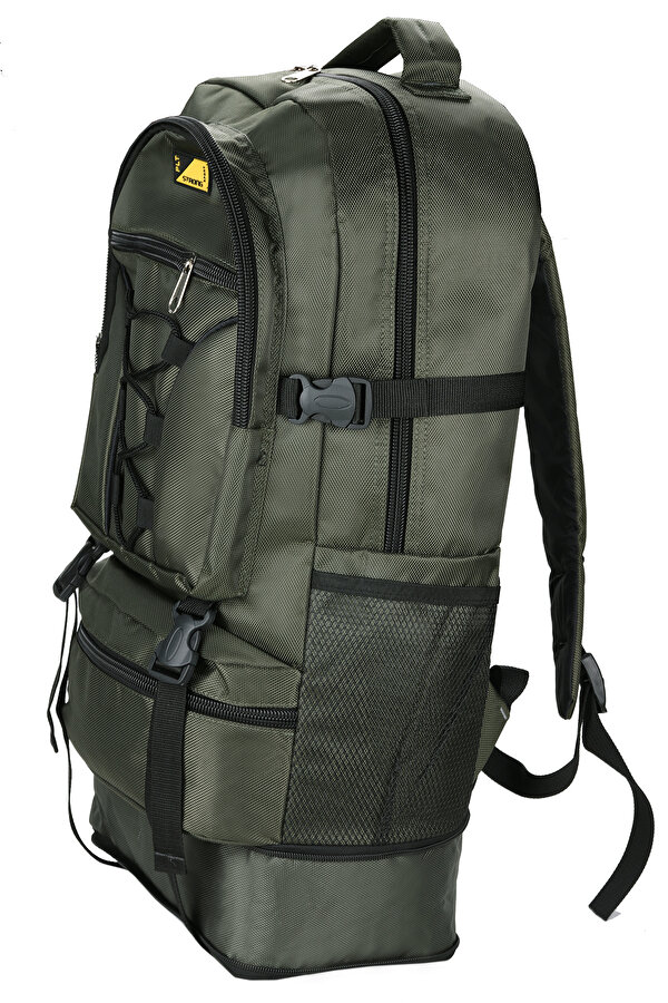 STRONG Büyük Boy Körüklü Sırt Çantası, Dağcı Kamp Sırt Çantası STR01 HAKİ YEŞİL