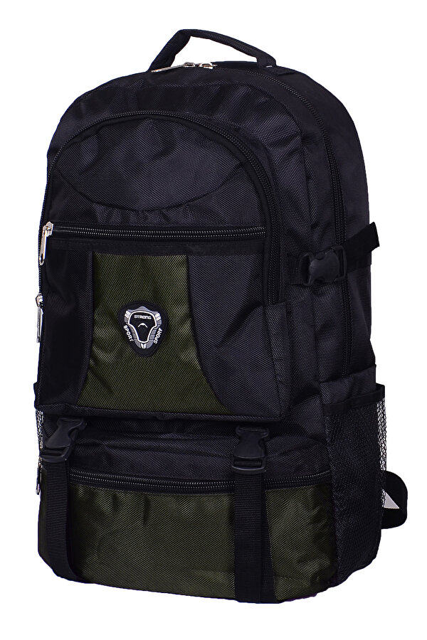 STRONG Büyük Boy Dağcı Sırt Çantası, Seyahat Çantası, Kamp Çantası HAKİ YESİL