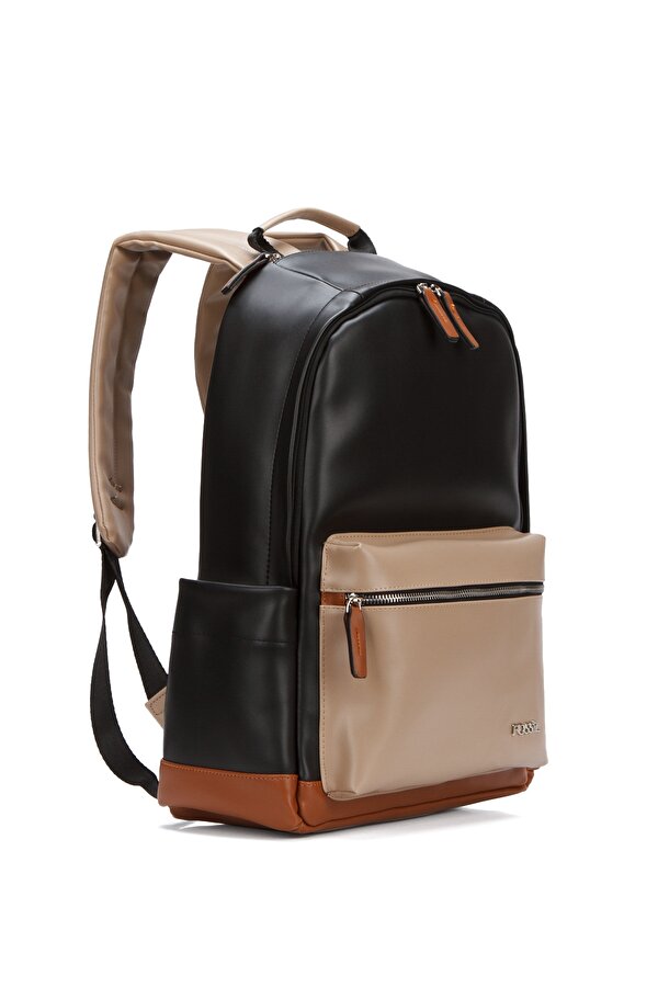 9511 Unisex Sırt Çantası Laptop Bölmeli Şık Tasarım VİZON