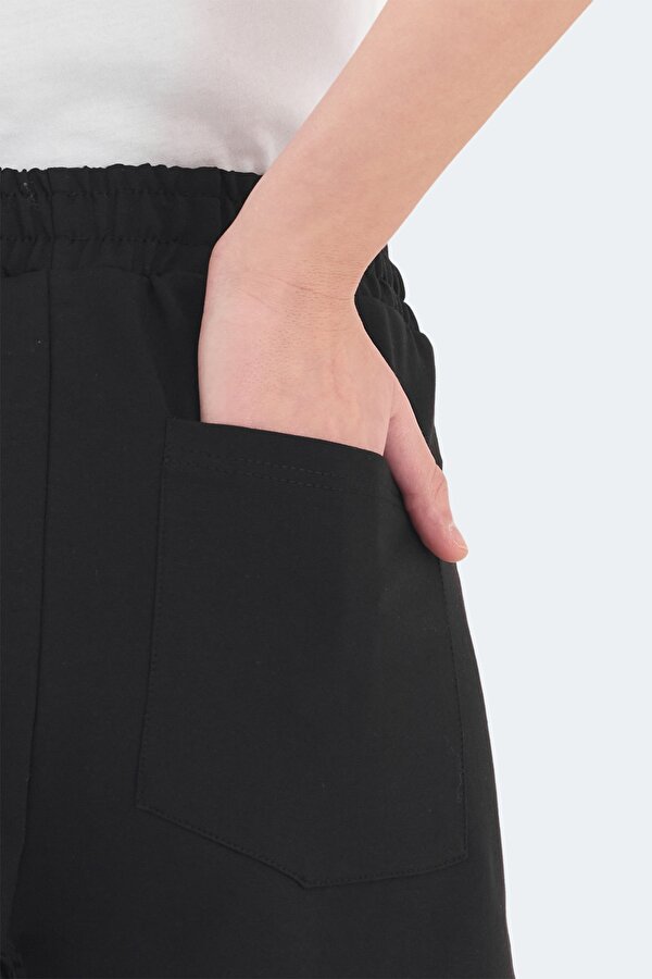 RAMLAH 2 li Set Kadın Şort Siyah - Bej