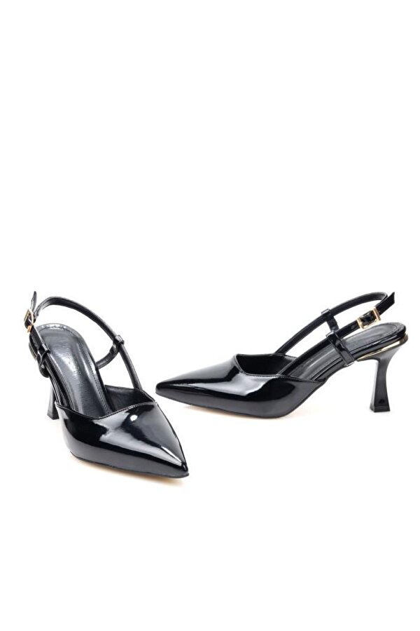 Pisagor Ps-32500 Kadın Arkası Açık Topuklu Ayakkabı