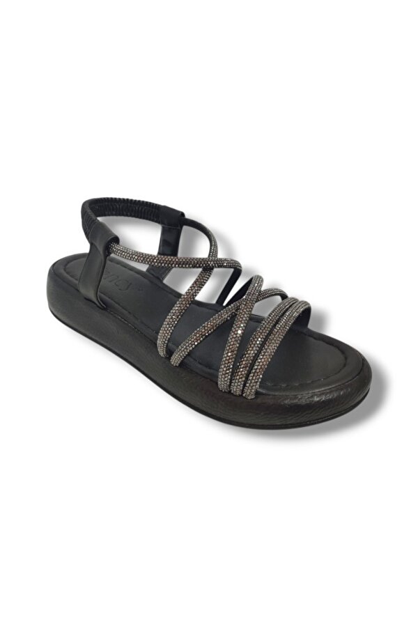 051-25 Taşlı Trend Fashion Kadın Sandalet