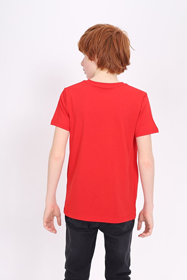 Toontoy Unisex Çocuk Ay Yıldız Baskılı Tişört