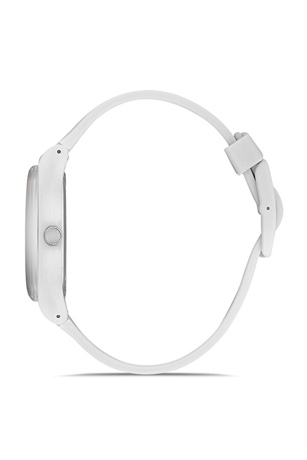 Spor Gün Ay Takvimli Kadın Kol Saati Parfüm Bordo Hediyelik Kutsunda Set Beyaz Siyah Renk ST-2169S1