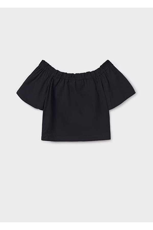 Kız Çocuk Crop T-shirt 6028