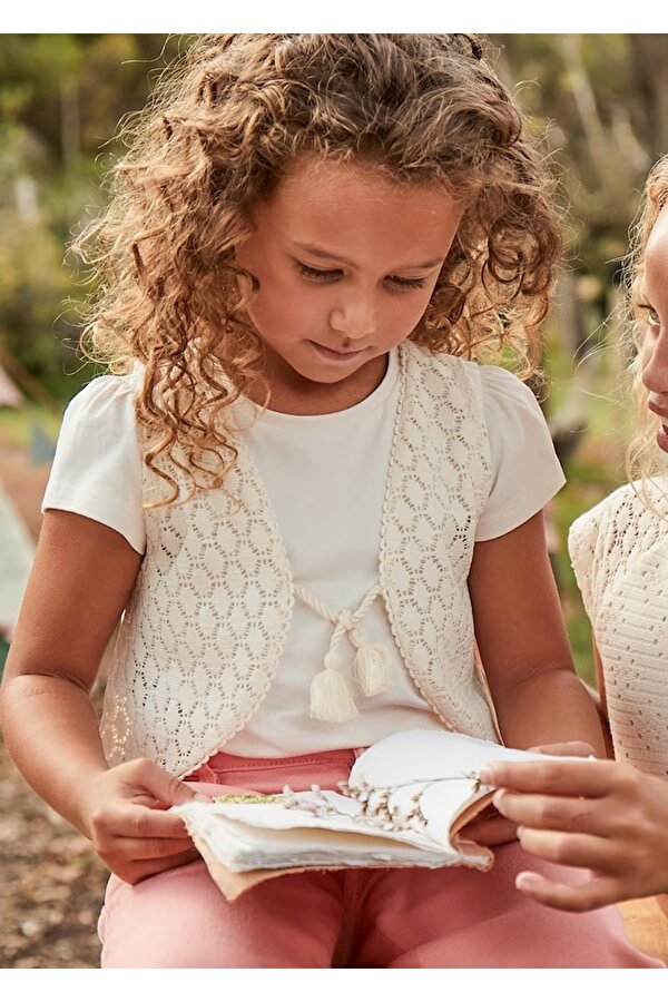 Kız Çocuk Yelekli T-shirt 3007Y25