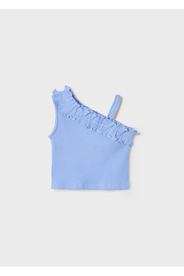 Kız Çocuk Asimetrik T-shirt 3018Y25