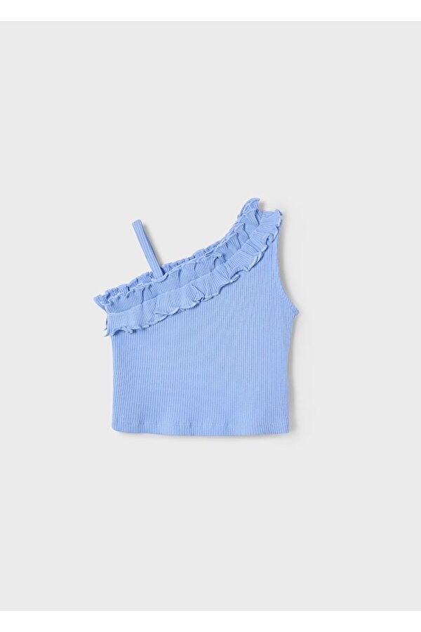 Kız Çocuk Asimetrik T-shirt 3018Y25