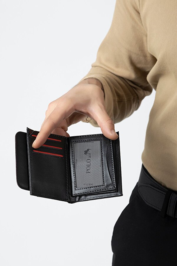 Erkek Kol Saati Dama Desen Cüzdan Kemer Kartlık Parfüm Kombin Set Gümüş Siyah Renk PL-0992E4