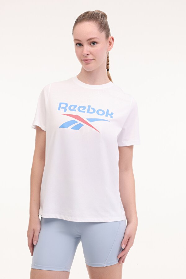 NEW ID REG TEE Beyaz Kadın Kısa Kol T-Shirt