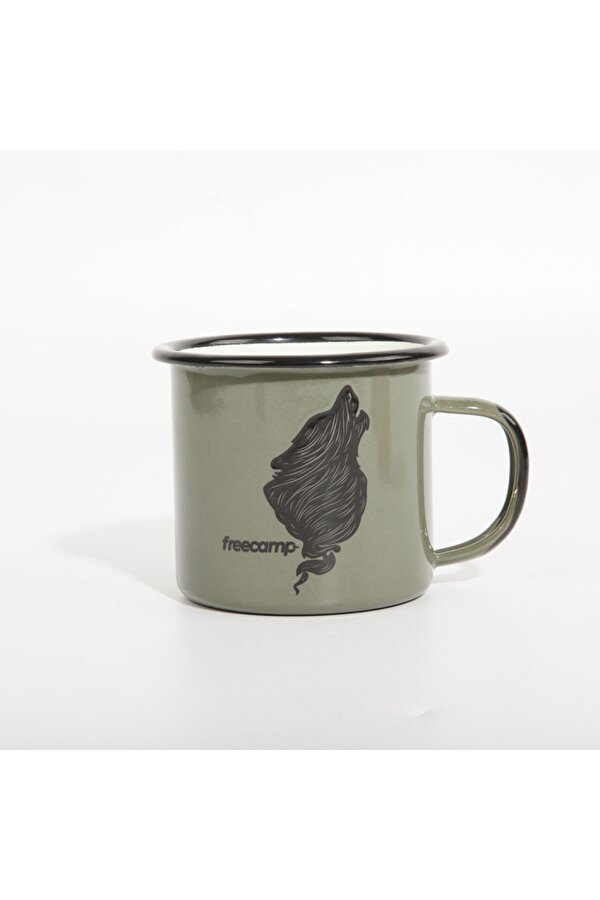 Campers Emaye Mug 350ml Yeşil