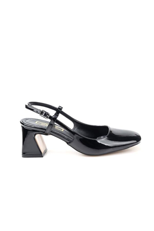 Pisagor Ps-33330 Kadın Klasik 6 Cm Topuklu Ayakkabı