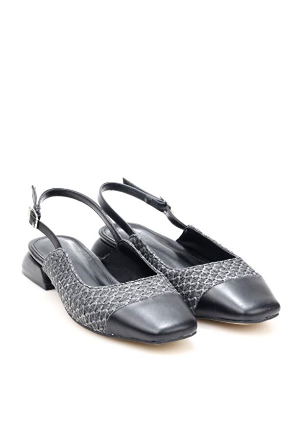 Pisagor Ps-33320 Kadın Klasik 2 Cm Topuklu Ayakkabı