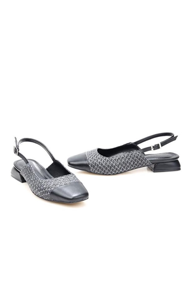 Pisagor Ps-33320 Kadın Klasik 2 Cm Topuklu Ayakkabı