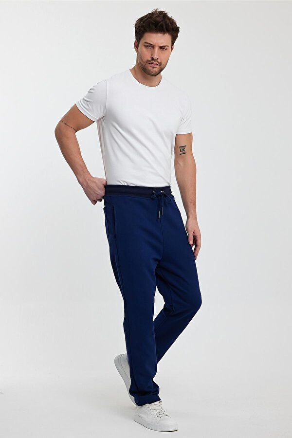 ALEXANDERGARDI BELİ LASTİKLİ BAĞLAMALI EŞOFMAN ALTI(E24-501-ERKK)