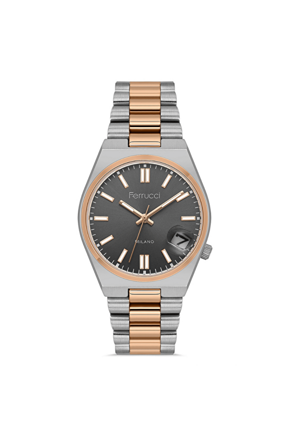 FER.03450M.01 Çelik Kordon Kadın Kol Saati