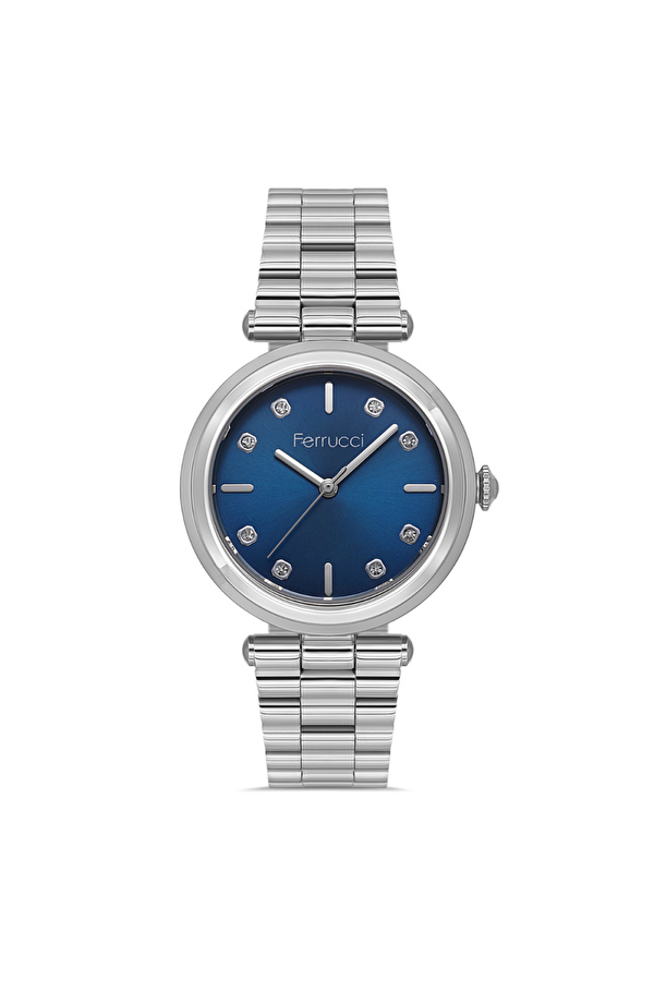 FER.03367M.06 Çelik Kordon Kadın Kol Saati