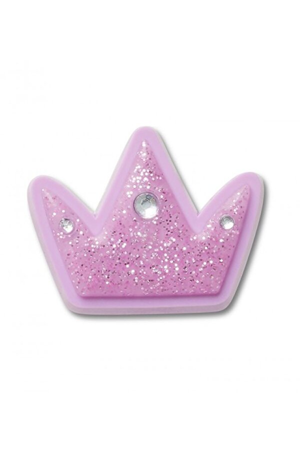 Jibbitz™Tiny Purple Glitter Crown Terlik Süsü 10014804