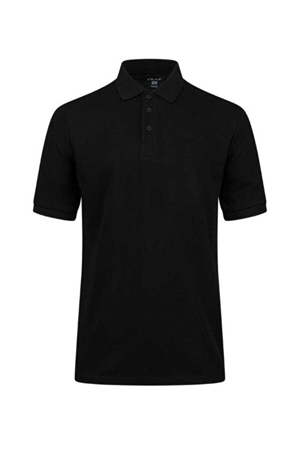 Andy Erkek Polo Yaka Tişört Siyah