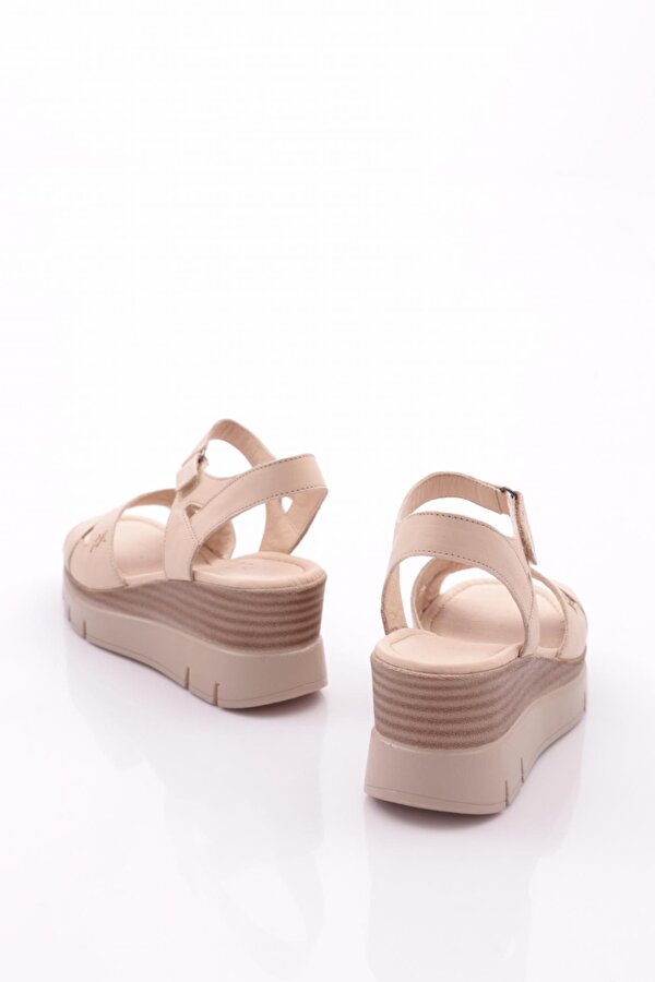 23740-23740 Kadin Kalin Taban Sandalet