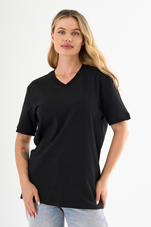 V Yaka Basic T-shirt