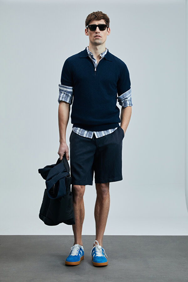 111090092 Aren Erkek Pamuklu Kazak T- Shirt Erkek Tişort