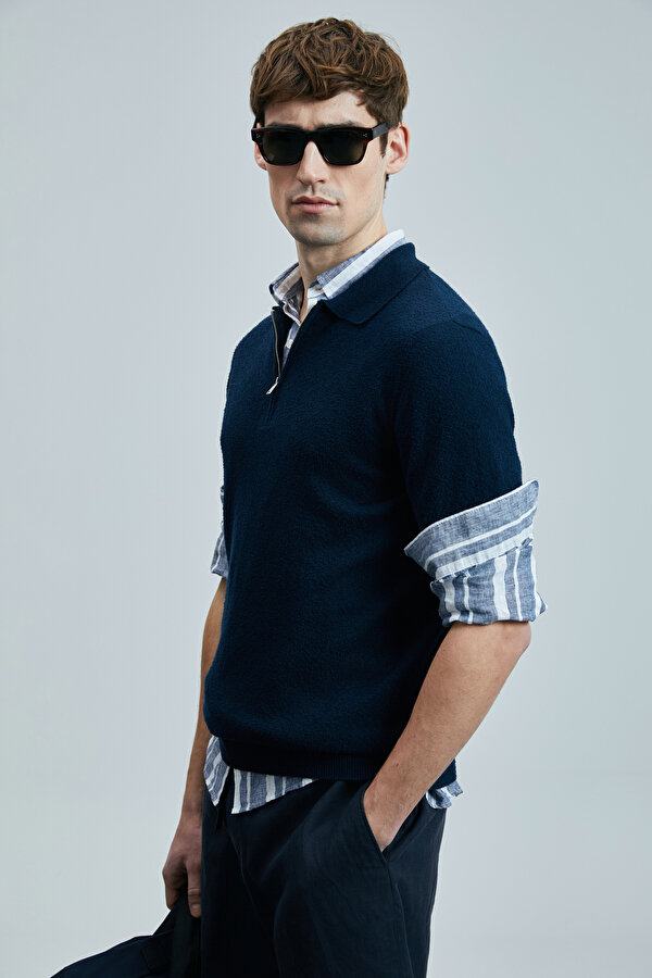 111090092 Aren Erkek Pamuklu Kazak T- Shirt Erkek Tişort