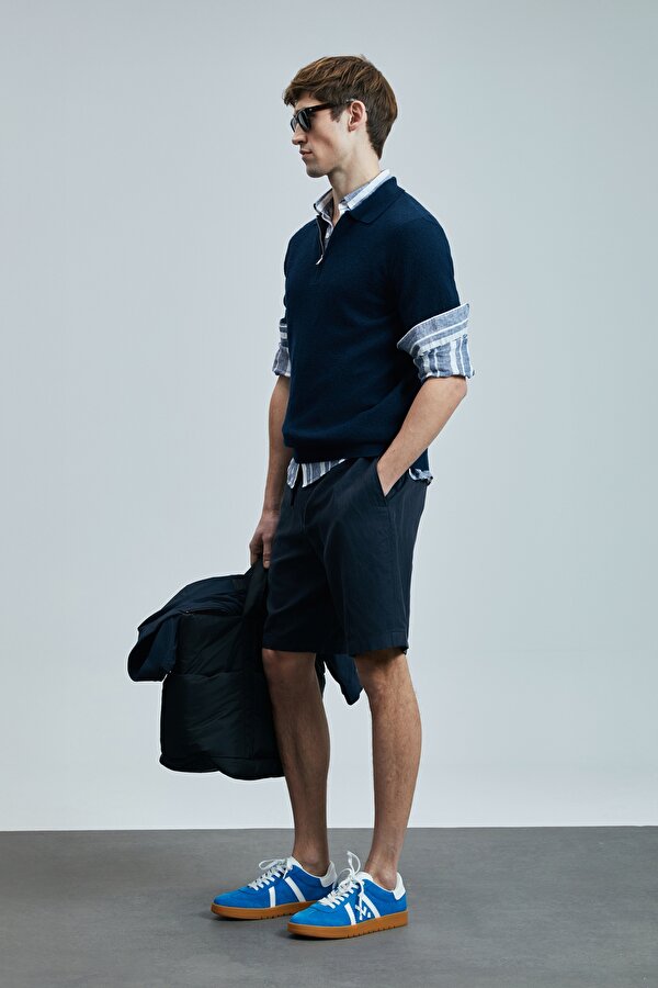 111090092 Aren Erkek Pamuklu Kazak T- Shirt Erkek Tişort