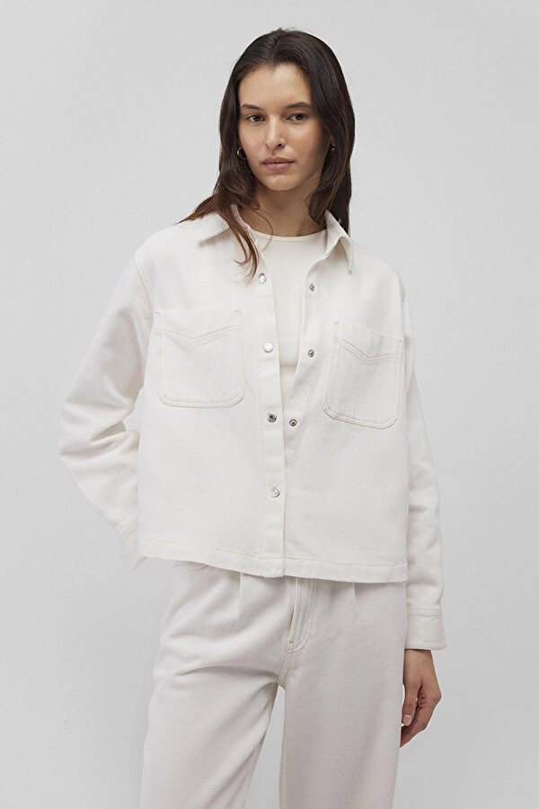 Kadın  Uzun Kollu Gömlek M1210966-70053