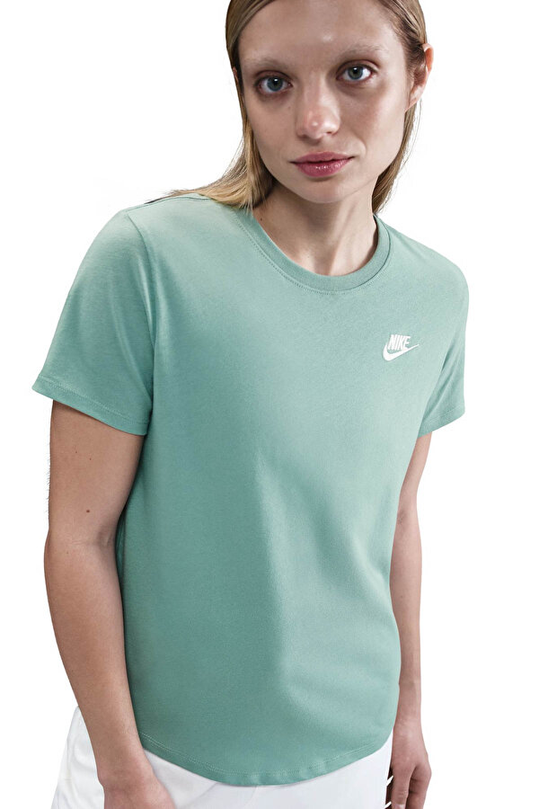 Sportswear Club Esse Su Yeşili Kadın Kısa Kol T-Shirt
