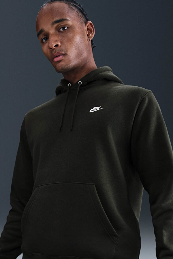 M NK CLUB BB PO HOODIE Antrasit Erkek Sweatshirt