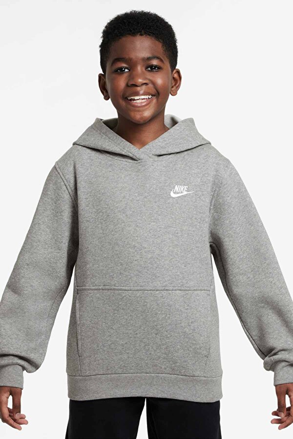 K NSW CLUB FLC HDY LBR Gri Unisex Sweatshirt