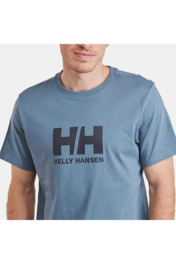 Hh Logo T-shırt 3.0 Erkek Lacivert Tshirt Hha.54596-hha.601