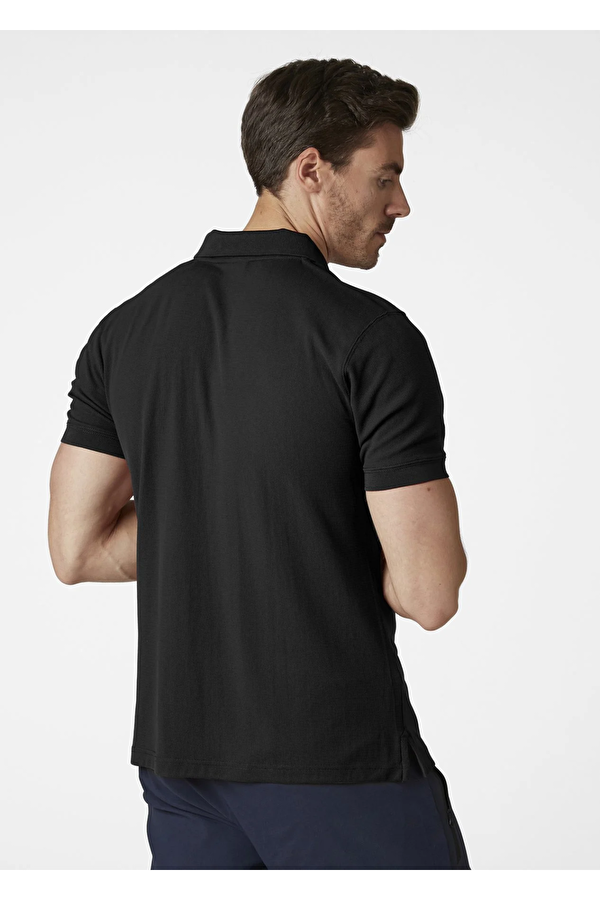 Drıftlıne Polo Erkek Siyah Tshirt Hha.50584-hha.990