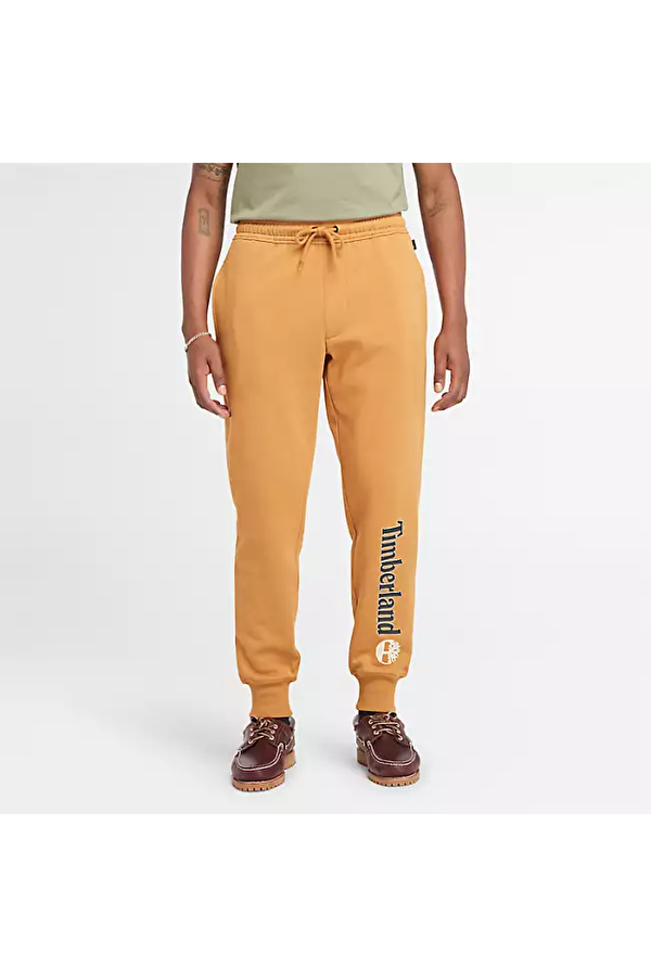 Brushed Back Sweatpant Erkek Sarı Eşofman Altı Tb0a5yfbp471